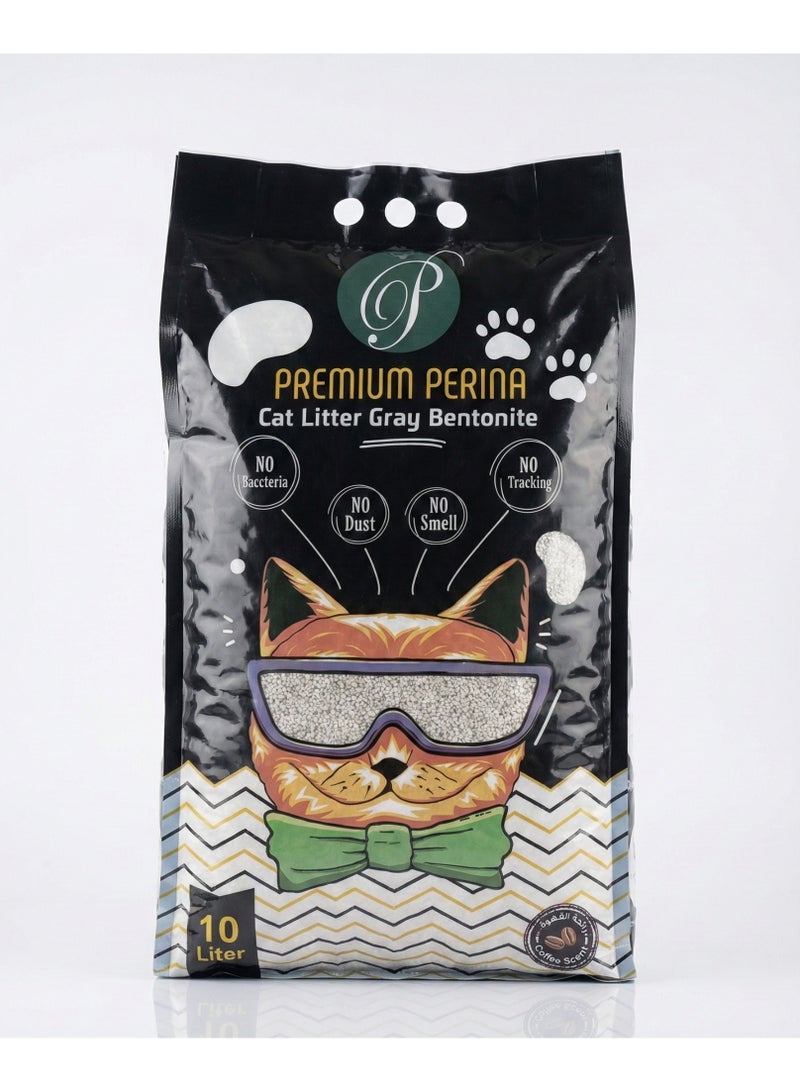 Premium Perina Cat Litter – Bentonite Clumping multi scent (10 Liters) - Image 3